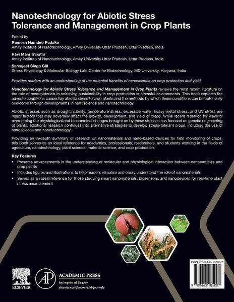 Produktbild: Nanotechnology for Abiotic Stress Tolerance and Management in Crop Plants