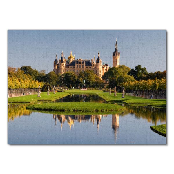 Puzzle 1000 pezzi Castello di Schwerin, Germania