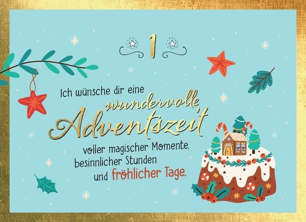 Produktbild: 24 Adventsw&uuml;nsche f&uuml;r dich