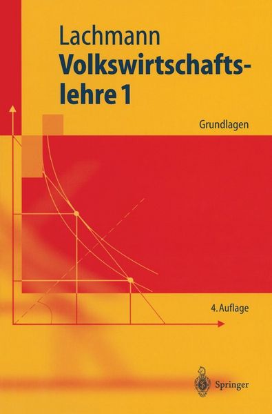 Produktbild: Volkswirtschaftslehre 1