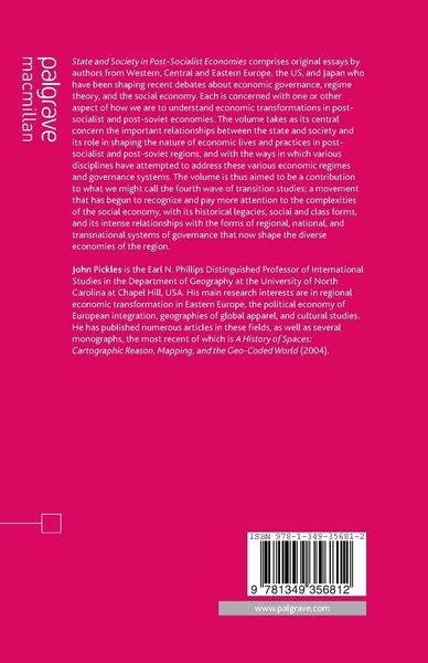 Produktbild: State and Society in Post-Socialist Economies