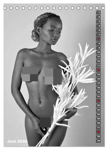 Produktbild: EROTIK FOTOART SEXY GIRLS (Tischkalender 2026 DIN A5 hoch), CALVENDO Monatskalender