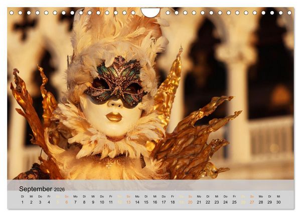 Produktbild: Venedigs Sch&ouml;nheiten (Wandkalender 2026 DIN A4 quer), CALVENDO Monatskalender