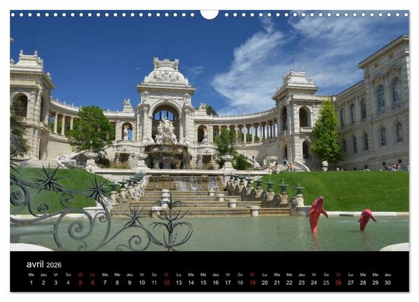 Produktbild: MARSEILLE (Calendrier mural 2026 DIN A3 vertical), CALVENDO calendrier mensuel