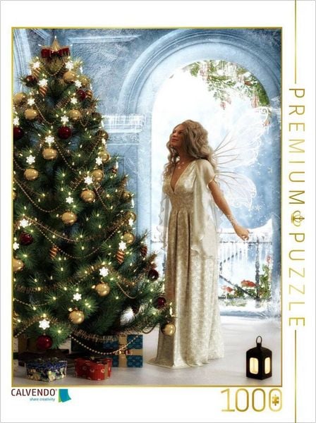 Produktbild: CALVENDO Puzzle Frohe Weihnachten! | 1000 Teile Lege-Gr&ouml;&szlig;e 64x48cm Foto-Puzzle f&uuml;r gl&uuml;ckliche Stunden