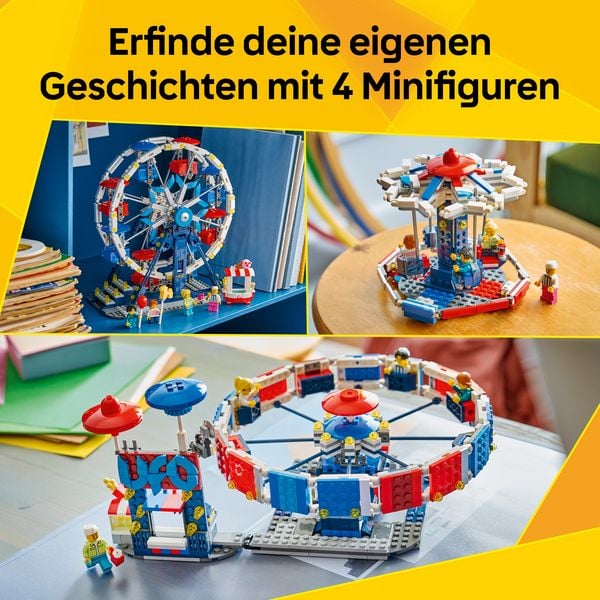 Produktbild: LEGO Creator 3-in-1-Set 31389 Legend&auml;res Riesenrad, Spielzeug ab 8 Jahre