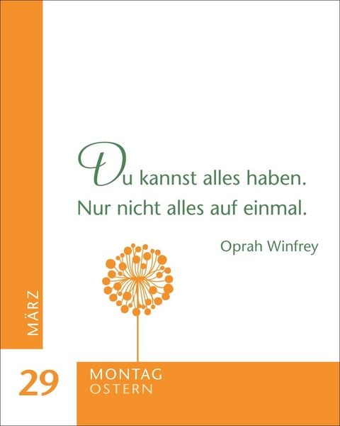 Produktbild: 365 gute Gedanken Mini-Geschenkkalender 2027