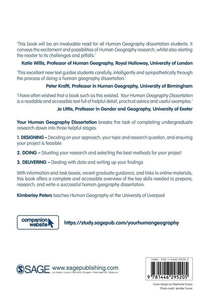 Produktbild: Your Human Geography Dissertation