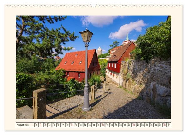 Produktbild: Bautzen - Rundgang durch die mittelalterliche Stadt (Wandkalender 2026 DIN A2 quer), CALVENDO Monatskalender