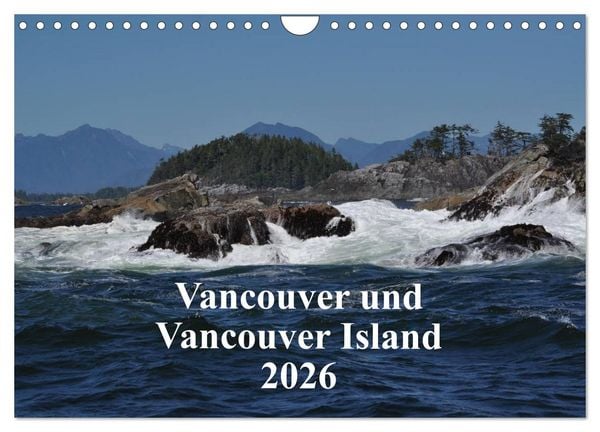Produktbild: Vancouver und Vancouver Island 2026 (Wandkalender 2026 DIN A4 quer), CALVENDO Monatskalender