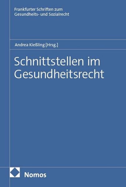 Produktbild: Schnittstellen im Gesundheitsrecht