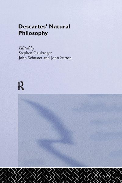 Produktbild: Descartes' Natural Philosophy