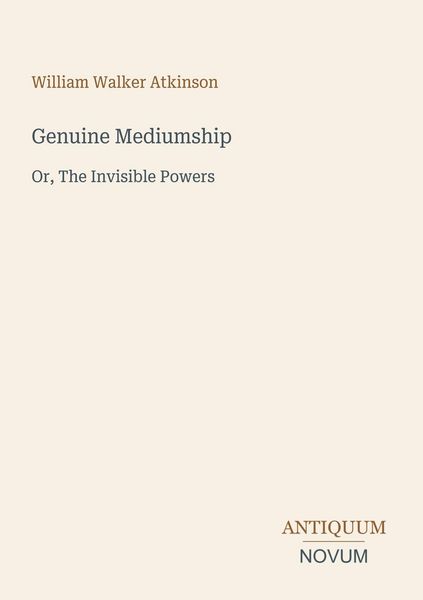Produktbild: Genuine Mediumship
