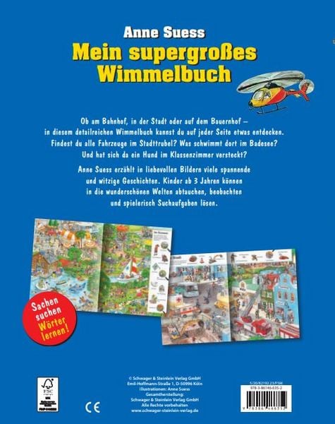 Produktbild: Mein super gro&szlig;es Wimmelbuch
