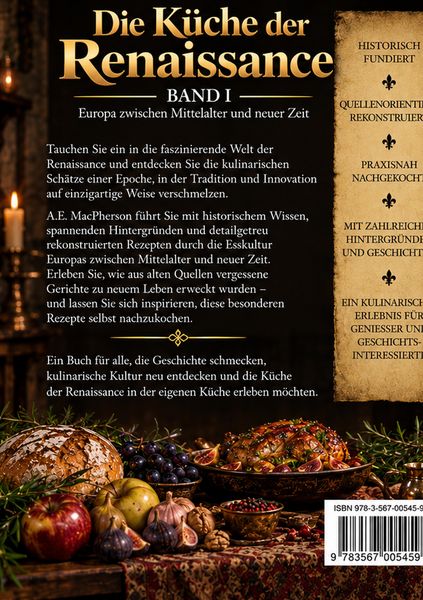 Produktbild: DIE K&Uuml;CHE DER RENAISSANCE