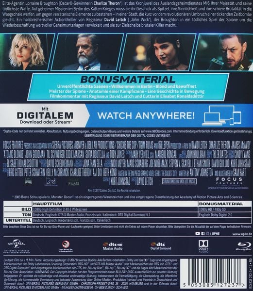 Produktbild: Atomic Blonde