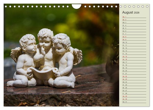 Produktbild: Engel - Begleiter f&uuml;r jeden Tag (Wandkalender 2026 DIN A4 quer), CALVENDO Monatskalender