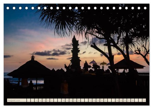 Produktbild: Bali (Tischkalender 2026 DIN A5 quer), CALVENDO Monatskalender