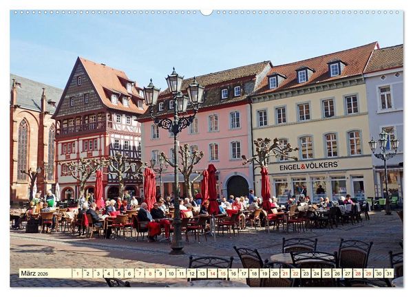 Produktbild: Gru&szlig; aus Neustadt an der Weinstra&szlig;e (Wandkalender 2026 DIN A2 quer), CALVENDO Monatskalender