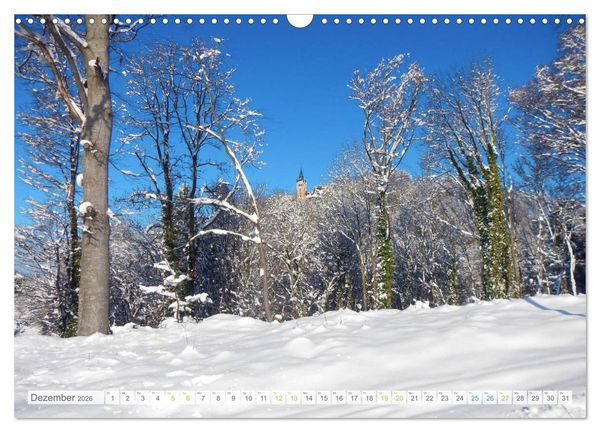 Produktbild: Wundersch&ouml;nes Oberbayern (Wandkalender 2026 DIN A3 quer), CALVENDO Monatskalender