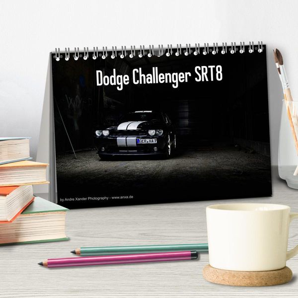 Produktbild: Dodge Challenger SRT8 (Tischkalender 2026 DIN A5 quer), CALVENDO Monatskalender