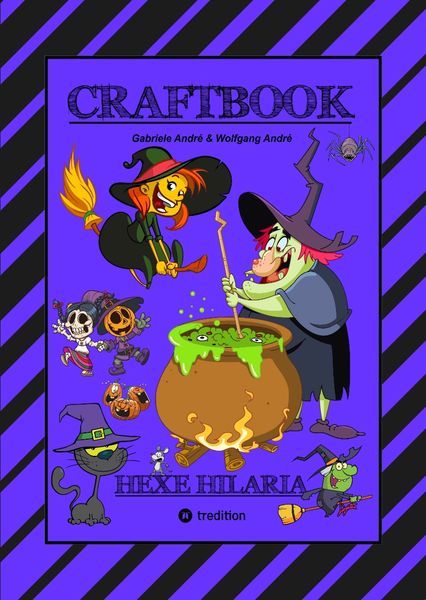 Produktbild: Craftbook &ndash; 100 Tolle Motive - Kreativ Lernen - Hexenspiel Jinx - Einfach Verhext - Zeichnen - Malen - Basteln - Spass