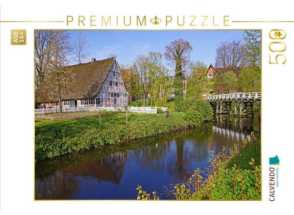 CALVENDO Puzzle Heimatmuseum in Stade | 500 Teile Lege-Größe 48 × 36 cm Foto-Puzzle für Erwachsene