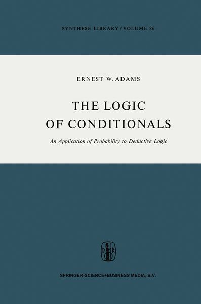 Produktbild: The Logic of Conditionals