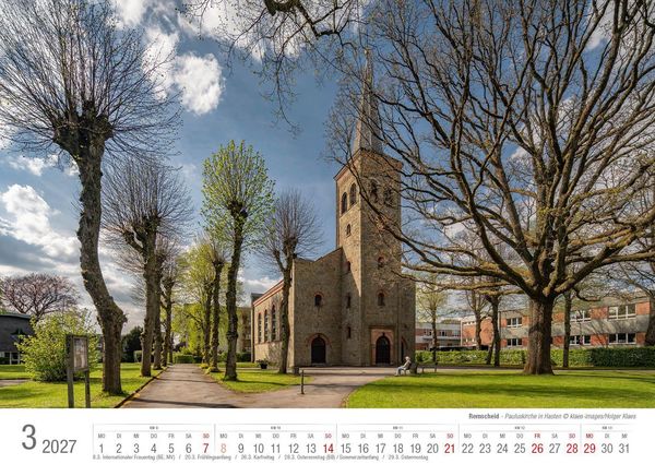 Produktbild: Remscheid 2027 Bildkalender A3 Spiralbindung