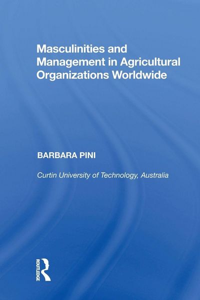 Produktbild: Masculinities and Management in Agricultural Organizations Worldwide