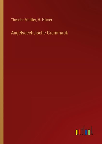 Produktbild: Angelsaechsische Grammatik
