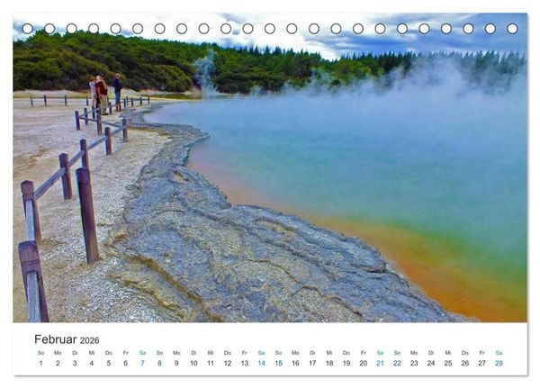 Produktbild: Vielfalt Neuseeland (Tischkalender 2026 DIN A5 quer), CALVENDO Monatskalender