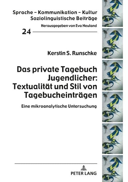 Produktbild: Das private Tagebuch Jugendlicher: Textualit&auml;t und Stil von Tagebucheintr&auml;gen