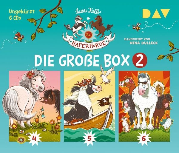 Produktbild: Die Haferhorde &ndash; Die gro&szlig;e Box 2 (Teil 4-6)