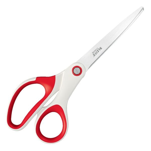 Produktbild: Leitz 53192026 Universalschere Linksh&auml;nder, Rechtsh&auml;nder 205mm Rot