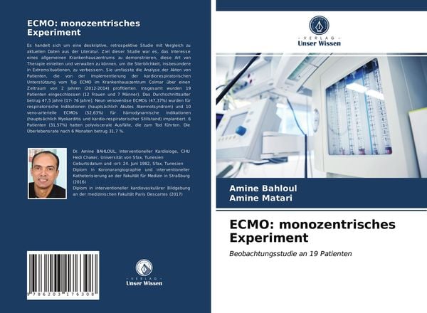 Produktbild: ECMO: monozentrisches Experiment