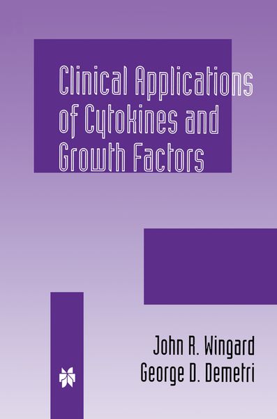 Produktbild: Clinical Applications of Cytokines and Growth Factors