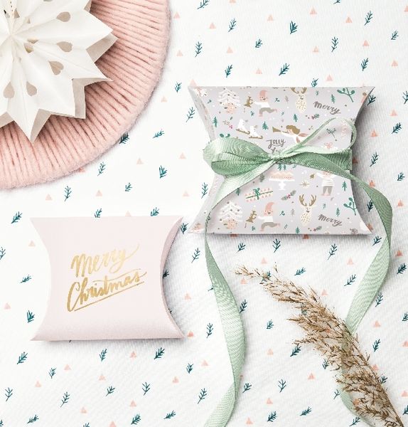 Produktbild: Geschenkschachteln, Jolly Christmas, Pastell