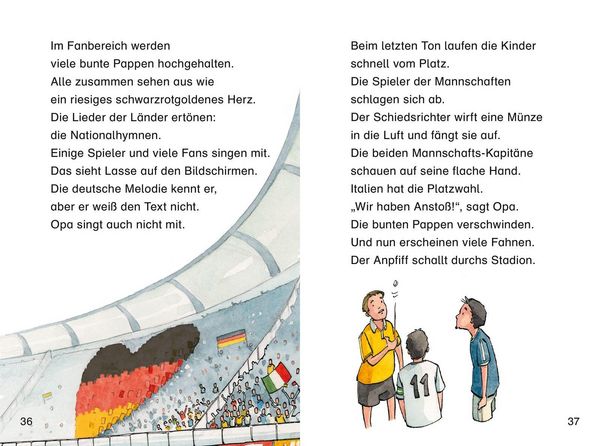 Produktbild: Duden Leseprofi &ndash; Fu&szlig;ballfieber im Stadion, 2. Klasse
