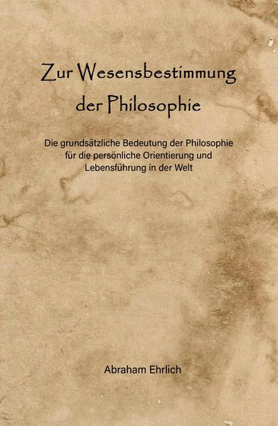 Produktbild: Zur Wesensbestimmung der Philosophie