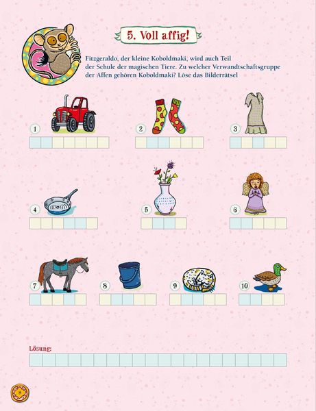 Produktbild: Die Schule der magischen Tiere: Endlich Pause! Das gro&szlig;e R&auml;tselbuch Band 3