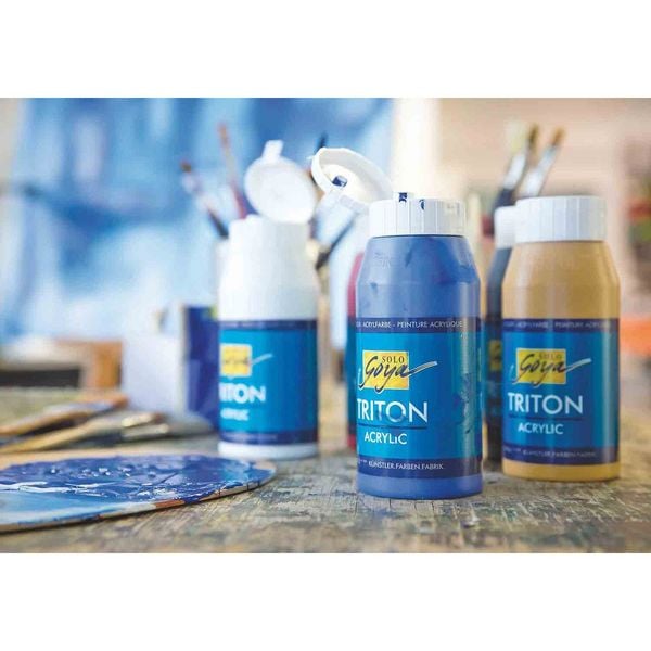 Produktbild: KREUL SOLO GOYA Triton Acrylic Schwarz 750 ml