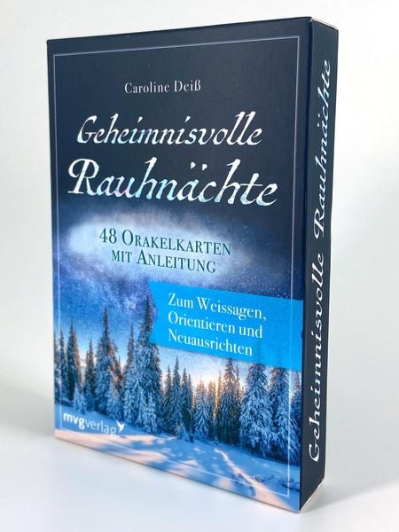 Produktbild: Geheimnisvolle Rauhn&auml;chte &ndash; 48 Orakelkarten mit Anleitung