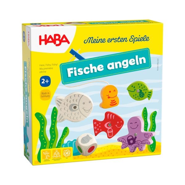 Produktbild: HABA Meine ersten Spiele: Fische angeln, Lernspiel