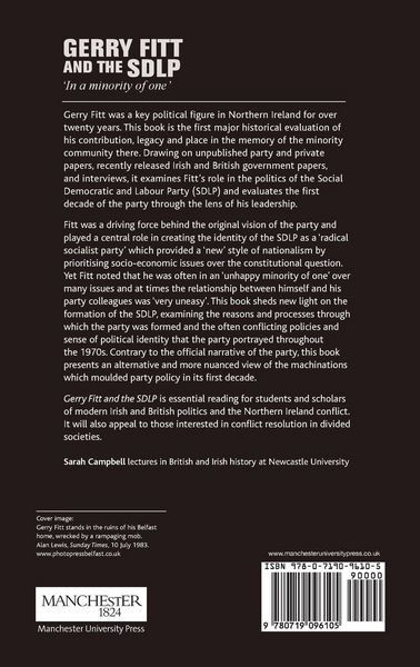 Produktbild: Gerry Fitt and the SDLP