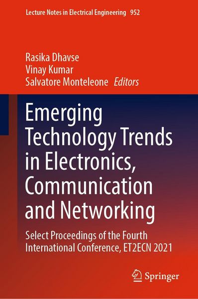 Produktbild: Emerging Technology Trends in Electronics, Communication and Networking
