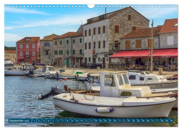 Produktbild: Insel Hvar - Der sonnigste Platz der Adria (Wandkalender 2026 DIN A3 quer), CALVENDO Monatskalender