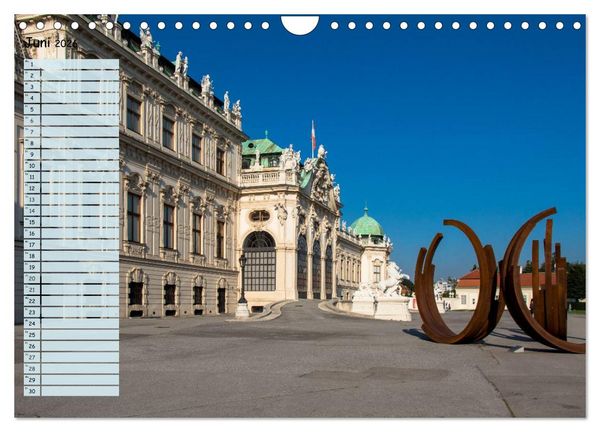 Produktbild: Wien f&uuml;r Liebhaber und Interessierte (Wandkalender 2026 DIN A4 quer), CALVENDO Monatskalender