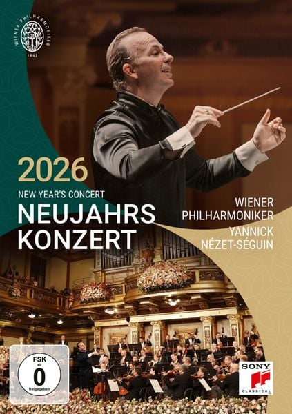 Neujahrskonzert 2026 / New Year's Concert 2026 / Concert du Nouvel An 2026 - Yannick Nzet-Sguin,Wiener Philharmoniker, DVD
