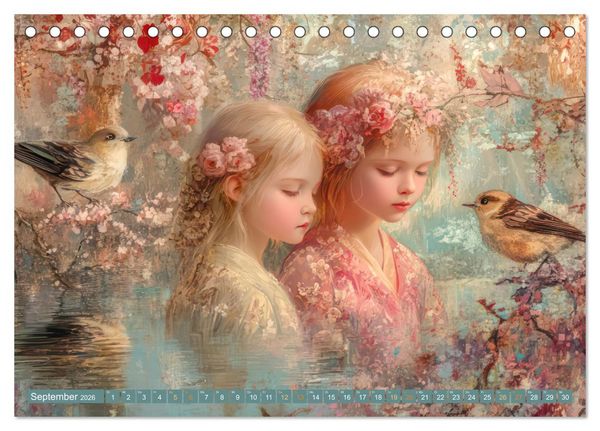 Produktbild: Barock und Rokoko - Malerische Werke (Tischkalender 2026 DIN A5 quer), CALVENDO Monatskalender